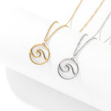 Load image into Gallery viewer, Ocean Wave Necklace
